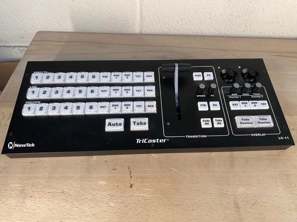 NewTek LiveControl LC-11 USB Controller Keyboard - Untested