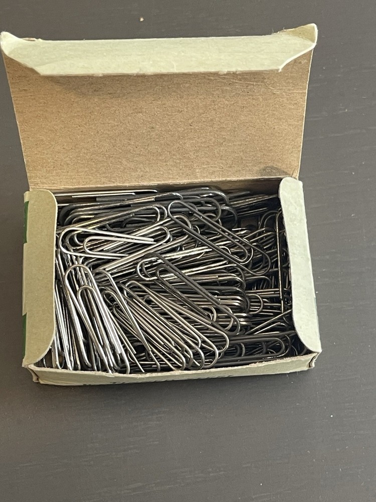 Vintage Box Gem Paper Clips Noesting Willow Brand