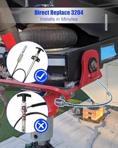 Remote Latch Cable Compatible with Andersen Ultimate 5th Wheel Connection