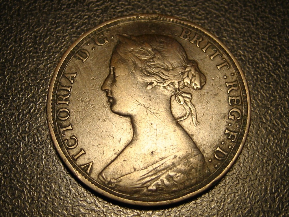 1864 Small 6 Nova Scotia One Cent