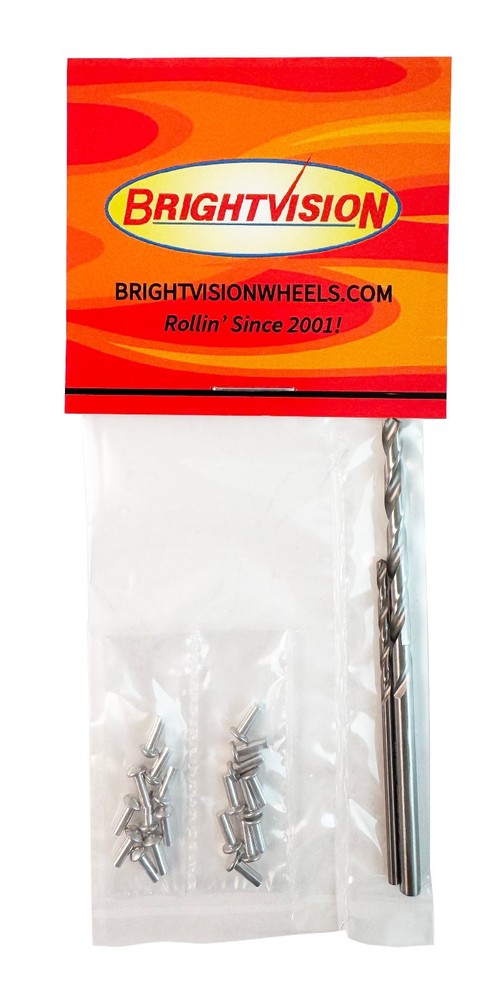 Hotwheels Rivets - 20 Replacement Rivet Heads & Bits For Custom & Restorations