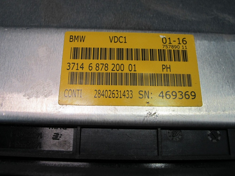 2015-2020 BMW F82 M4 VDC SUSPENSION CONTROL MODULE 6878200