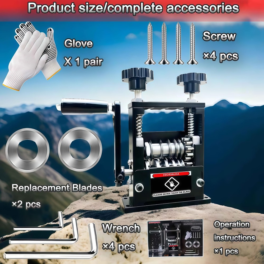 Manual Wire Stripper Machine,Drill Powered Hand Crank Wire Stripper Tool With...