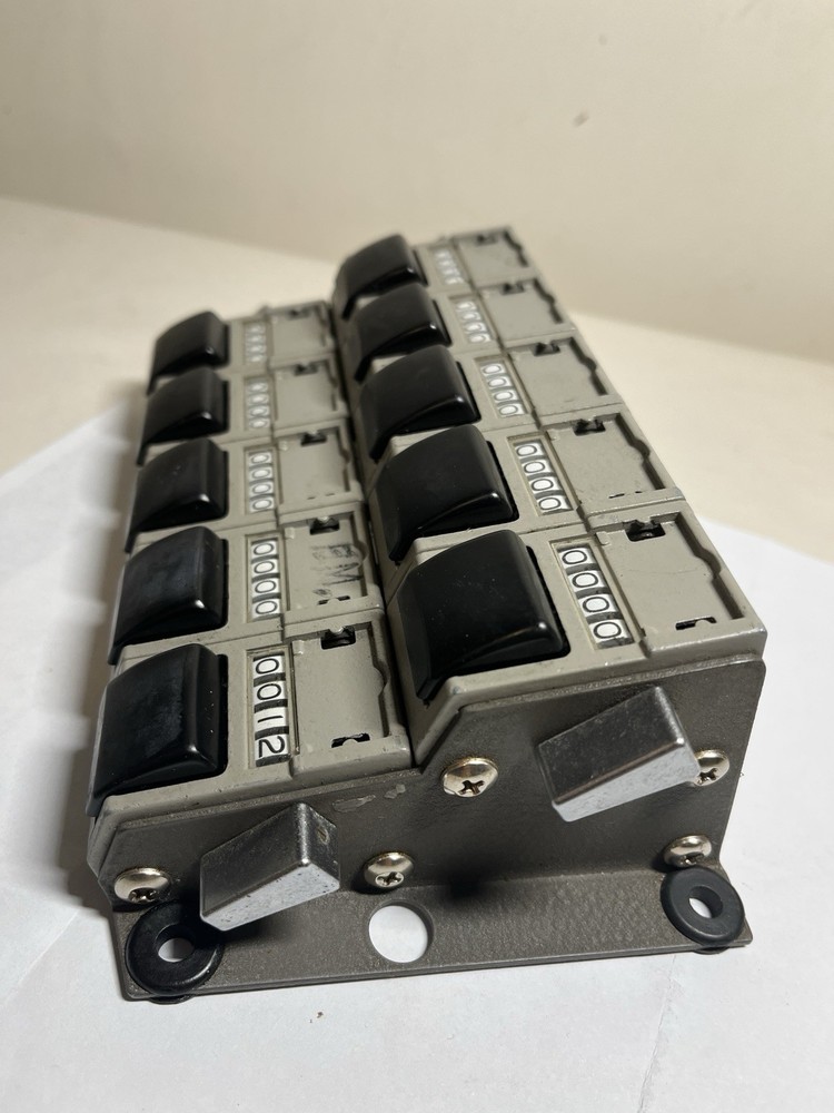 Multiple Tally Denominator 12 Button 4 Digit Counting Unit Tested and Working