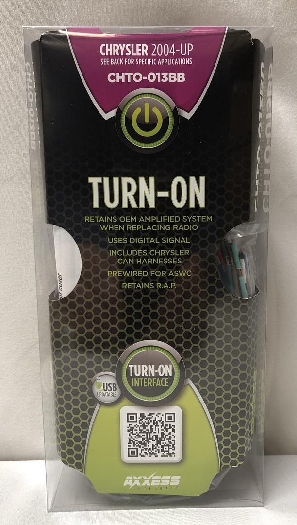 NEW AXXESS CHTO-013BB Interface for 2004-UP Chrysler Dodge RAM Jeep Car Truck