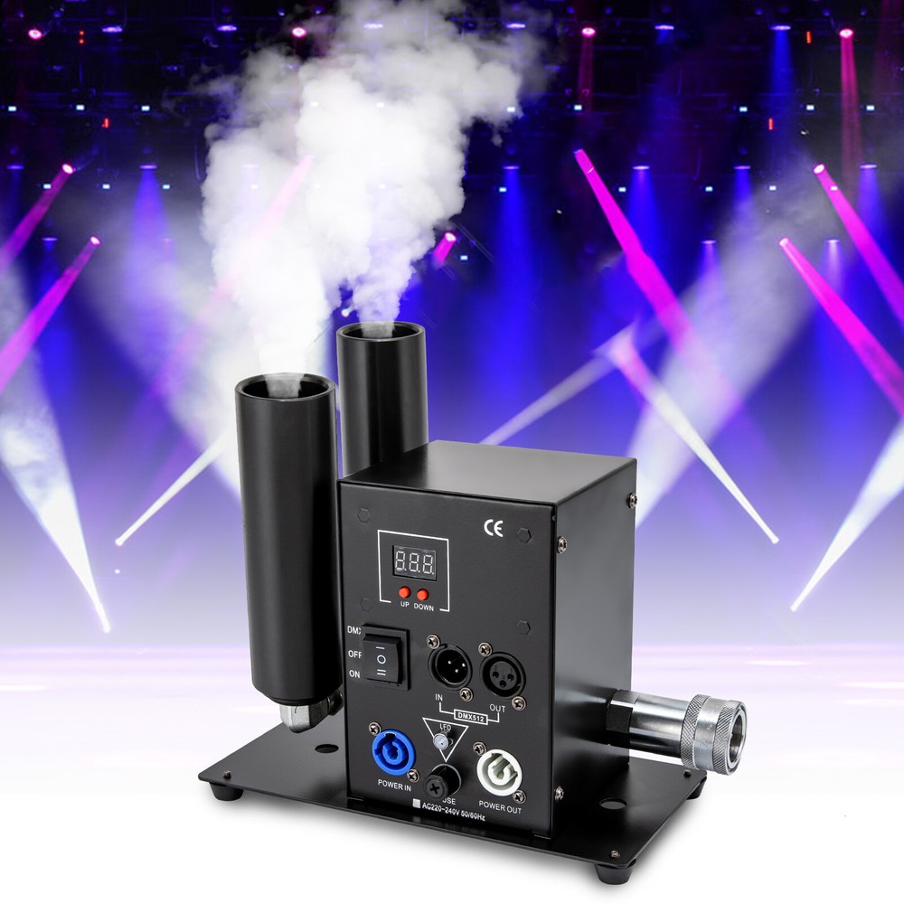 Double Head Magic Effect Co2 Jet Dmx Machine 2 Channel Gas Column Smoke Machine