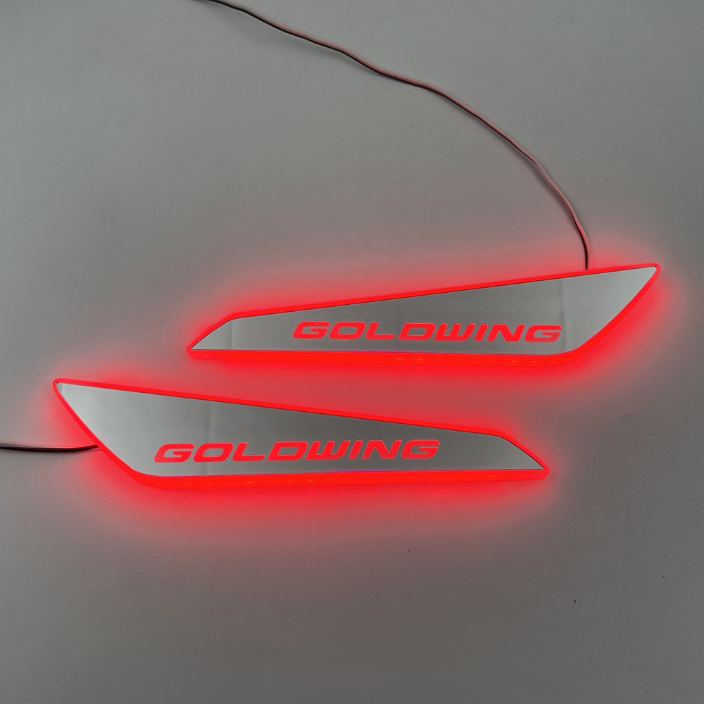 Front Brake Fork Mounted LED Lights For Honda Goldwing GL1800 F6B 2018-2024