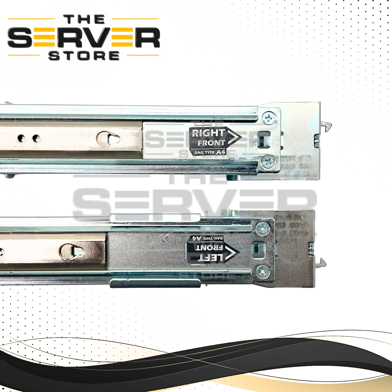 Dell A4 1U Static 2/4 post Rail Kit for PowerEdge / PowerVault 0C597M C597M