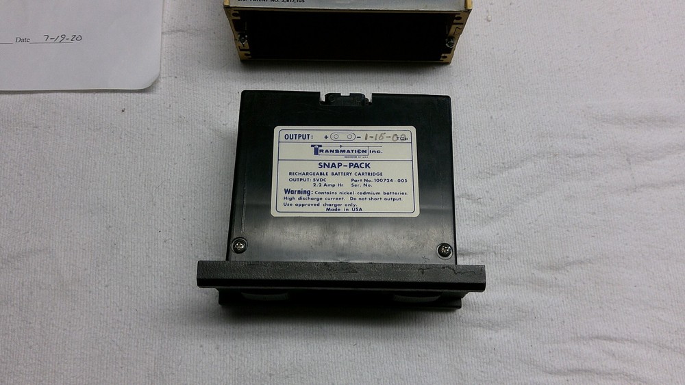 Transmation 1040 Snap-Pack, Tested and calibrated