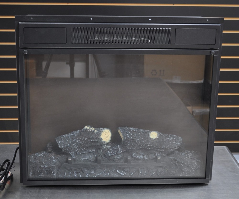 Murray Hill Electric Fireplace Insert, Black