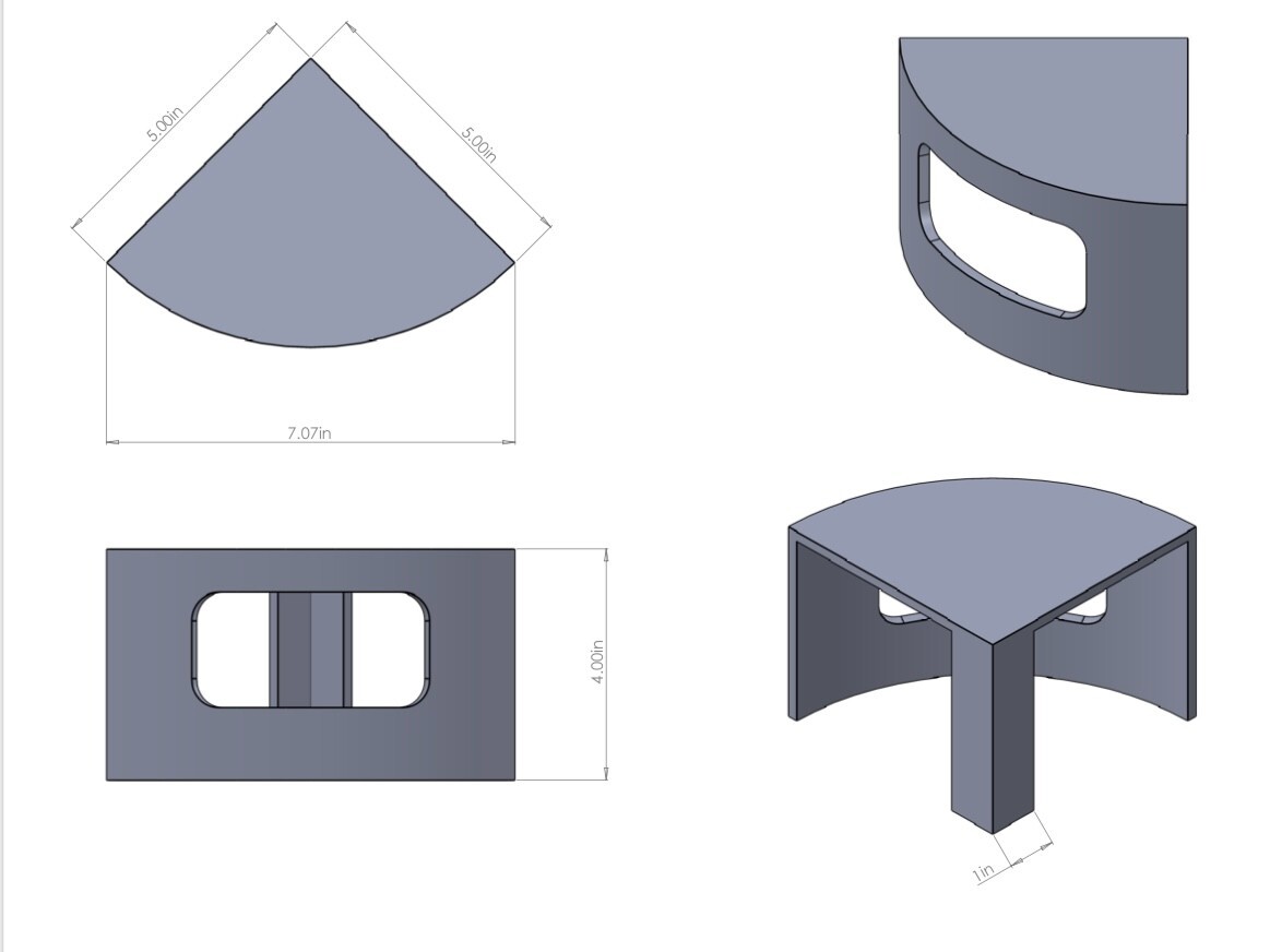 Aquarium Cave Corner Fish Tank Decorations Ornament Cichlid Axolotl Hide