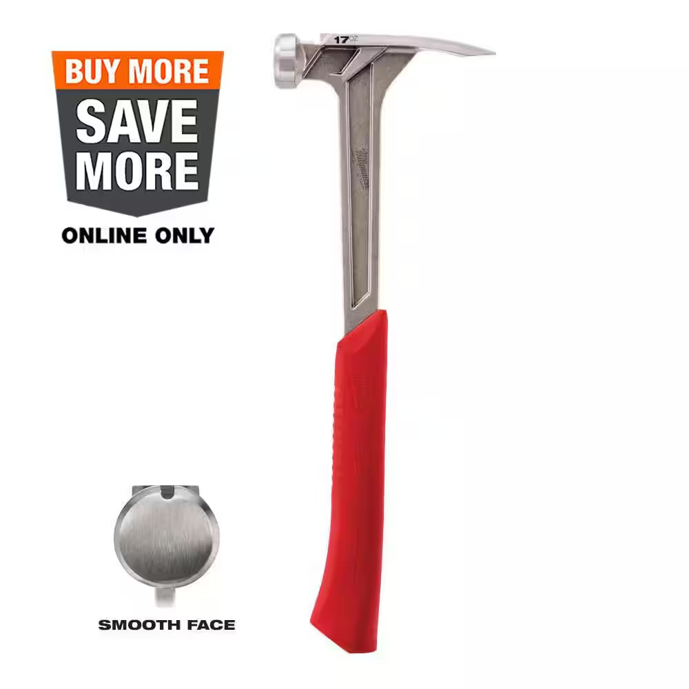 17 Oz. Smooth Face Framing Hammer