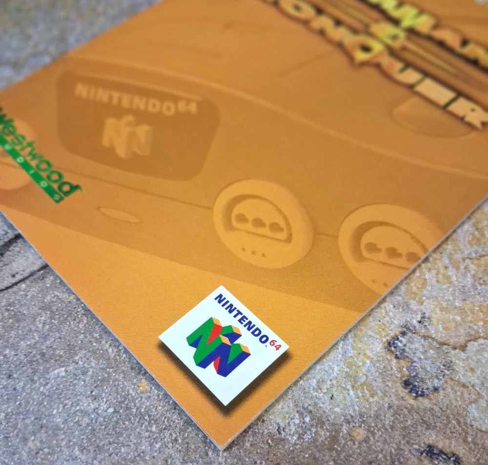 Command & Conquer Manual - Nintendo 64 **EXCELLENT**