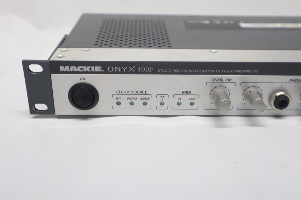 Mackie Onyx 400F Firewire Audio Computer Recording Mic Preamp Interface