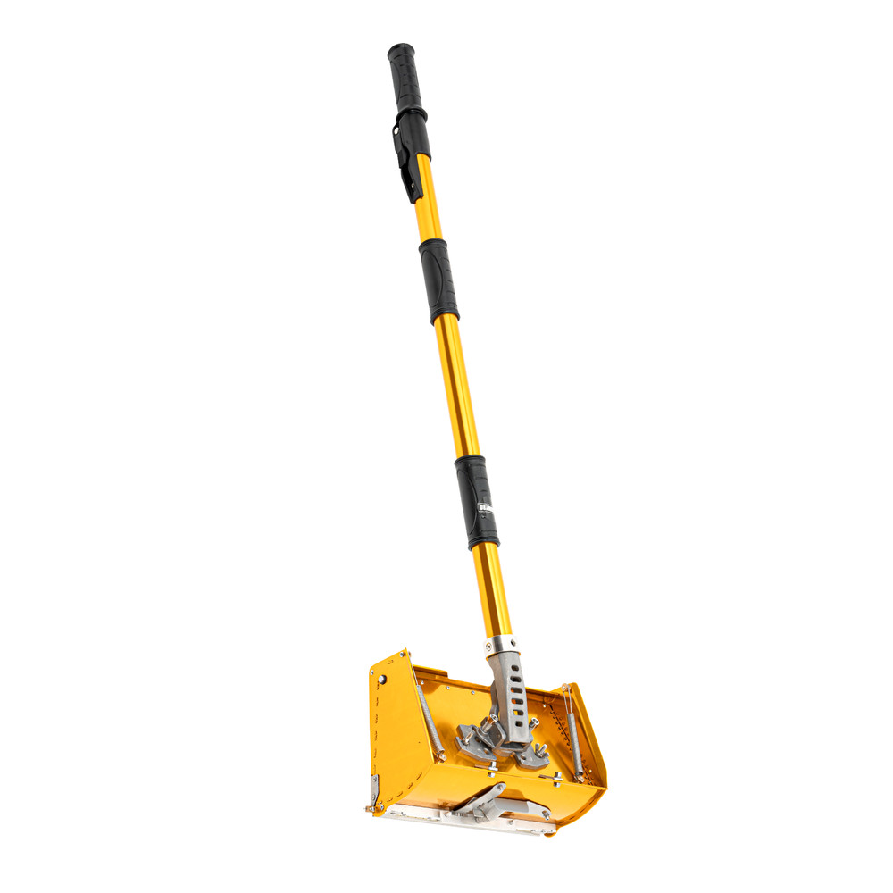 10" Drywall Taping Tools Flat Finishing Box Set w/ 40''-64'' Extendable Handle