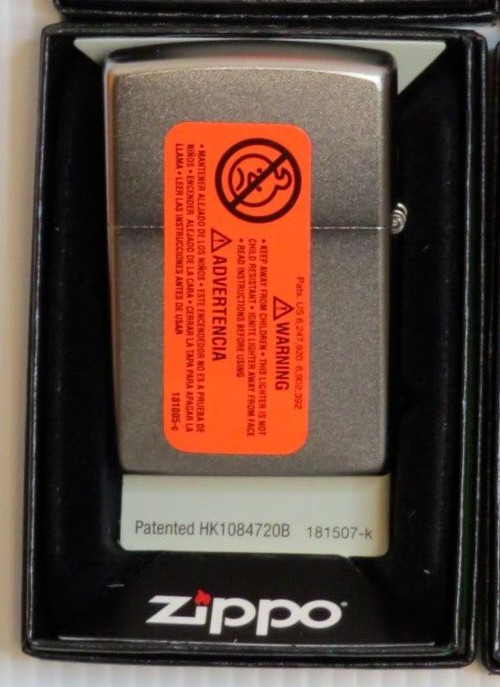 KISS PAUL STANLEY ZIPPO LIGHTER NIB OFFICIALLY LICENSED