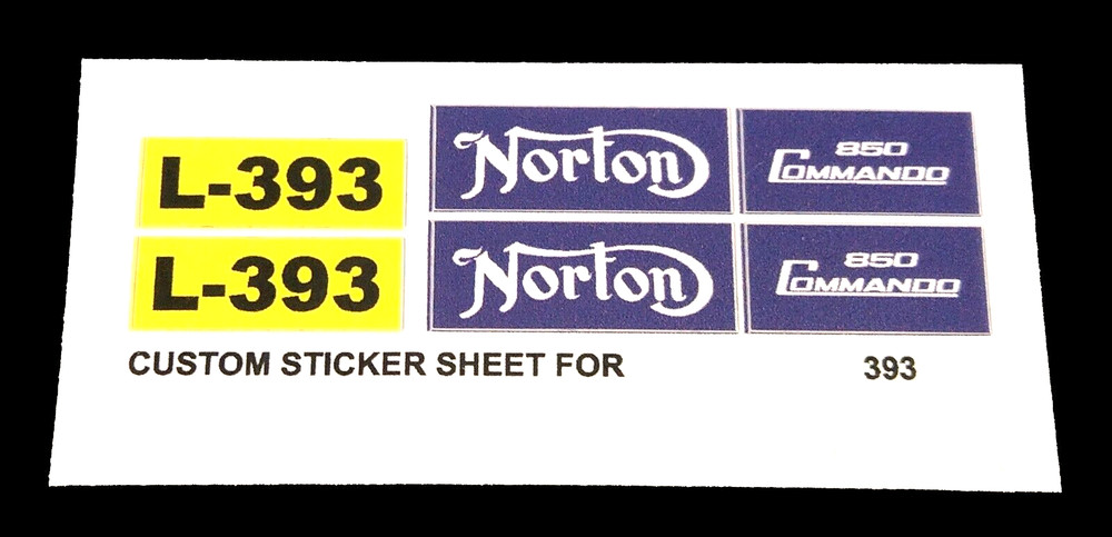 Custom Sticker for 393 Replacement Sticker for 393