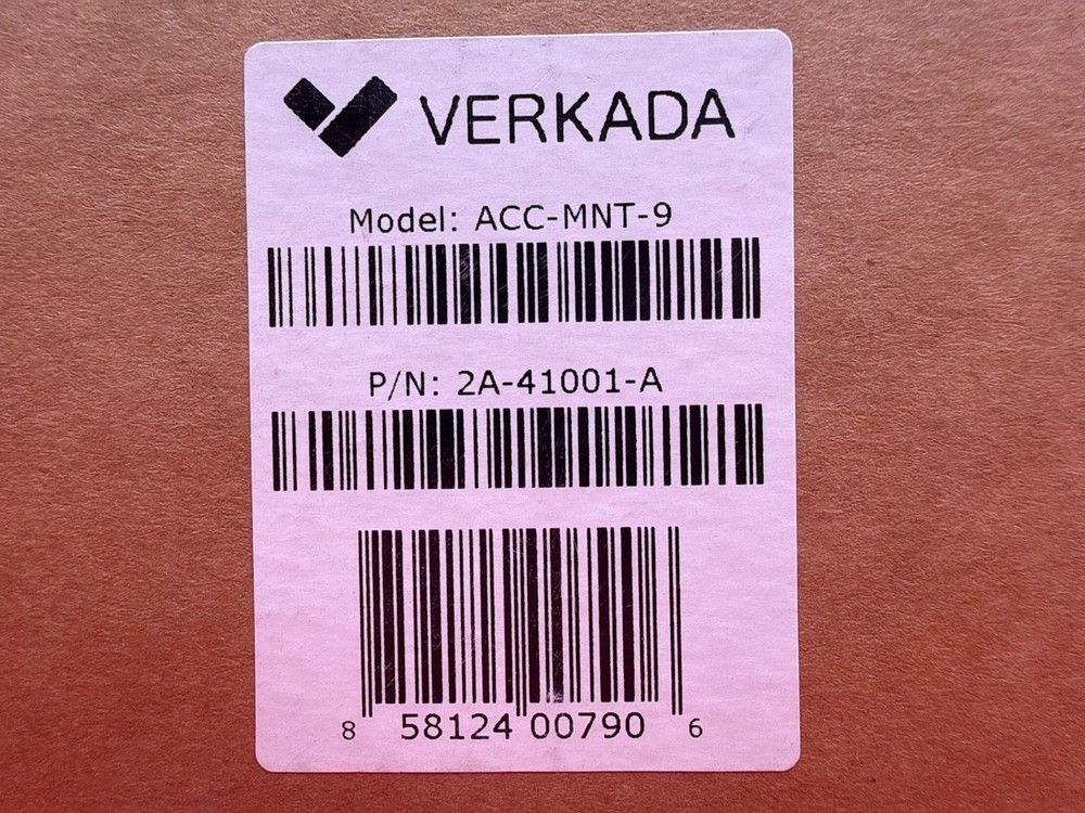 Verkada Camera Pole Mount Adapter ACC-MNT-9 ❤️️ ✅ ❤️ ✅ ❤️️ ✅ ❤️ SEALED!
