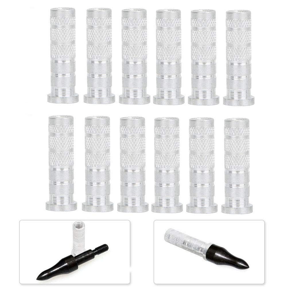 Zerone 12Pcs Replacements Archery Base Inserts, Standard 6.2mm/0.24in...