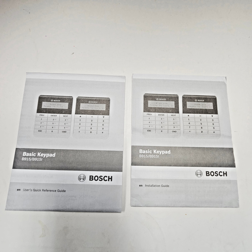 Bosch B915I Basic LCD Keypad, Icon Keys, SDI2 NEW ( Open Box ) Other
