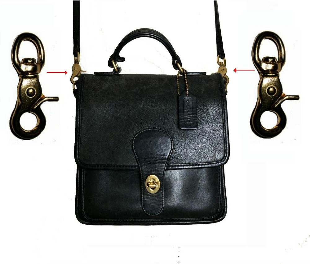 Turn Lock Coach Purse Hand Bag Old Style Replacement Part Solid Brass Finish