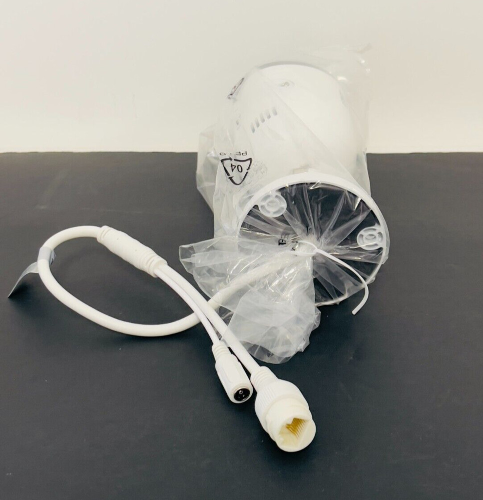 Lorex E895AB 4K Deterrence Bullet AI PoE IP Wired Security Camera plus Cable New