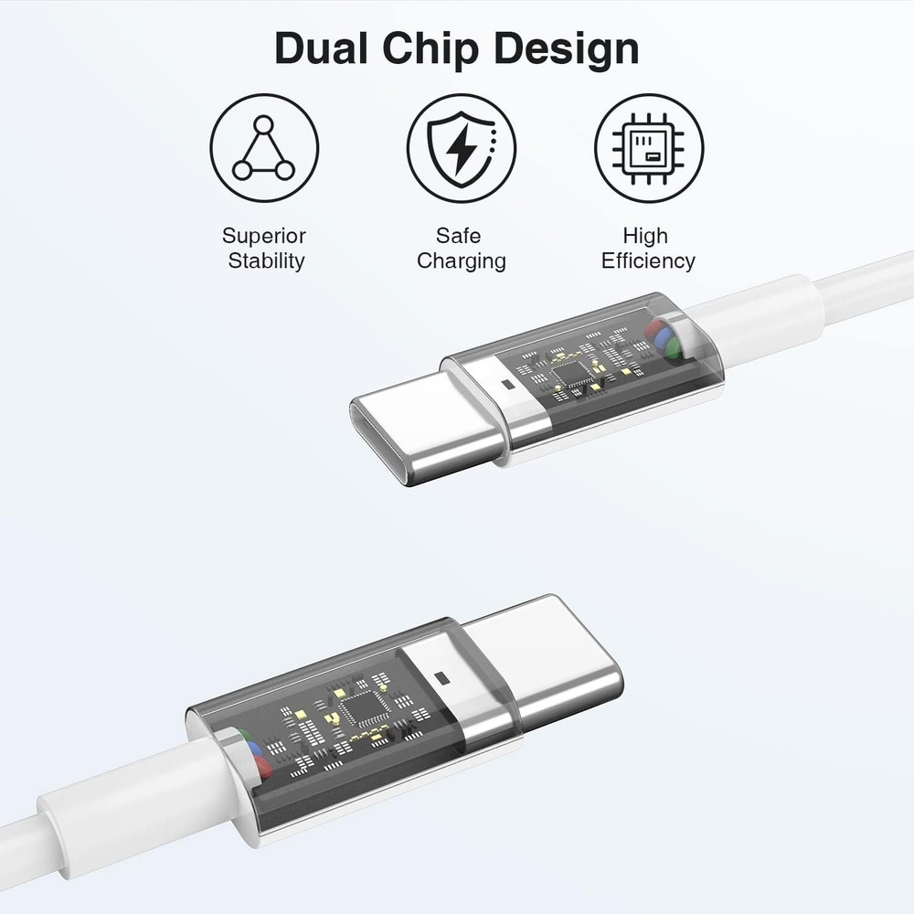 4 Pack Super Fast USB C Charger Universal Type C Cable Data SYNC for 15 Pro Max