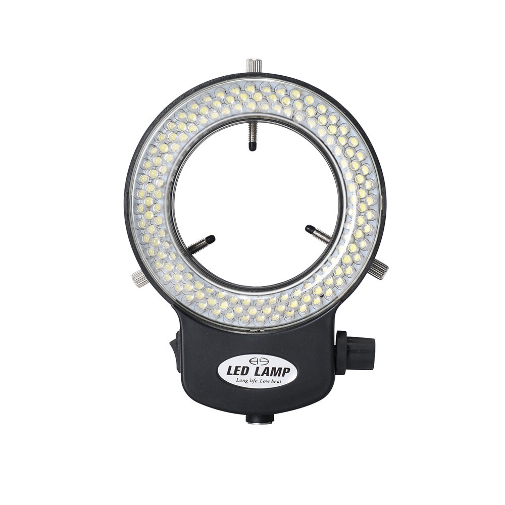 144 LED Adjustable Durable Ring Light Lamp Illuminator for Stereo Microscope