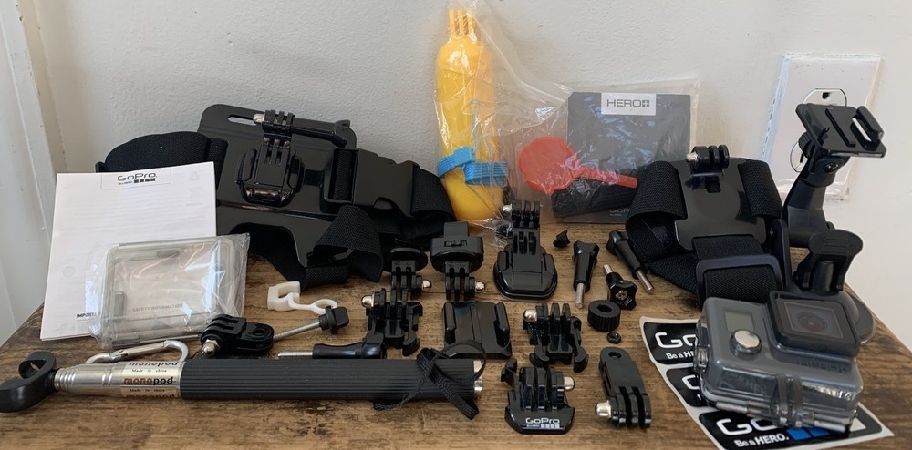 GoPro Hero Action Camera Plus Accessories
