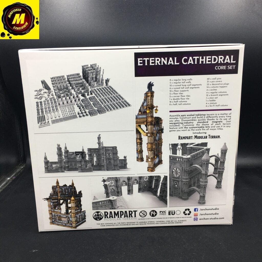 Rampart Modular Terrain - Eternal Cathedral Core Set (NIB) - #142161 - Sci-fi...