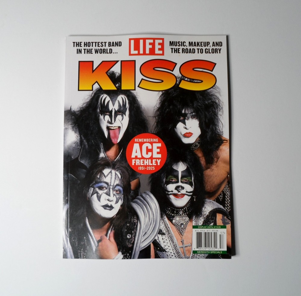 Life Magazine KISS Remembering Ace Frehley 2025 2026 *NEW*