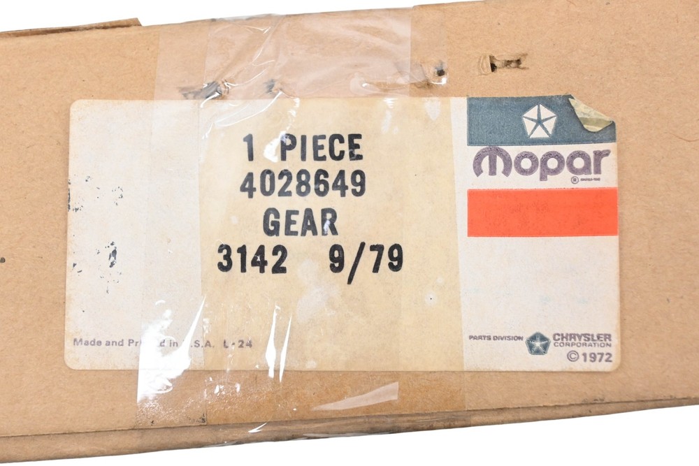 Mopar 4028649 Reverse Synchronizer Gear Assembly NOS