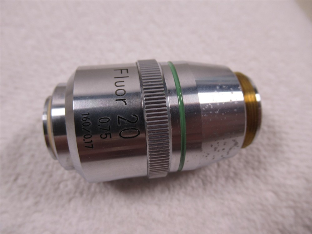 Nikon Fluor 20x 0.75 Microscope Objective Lens Fluorite