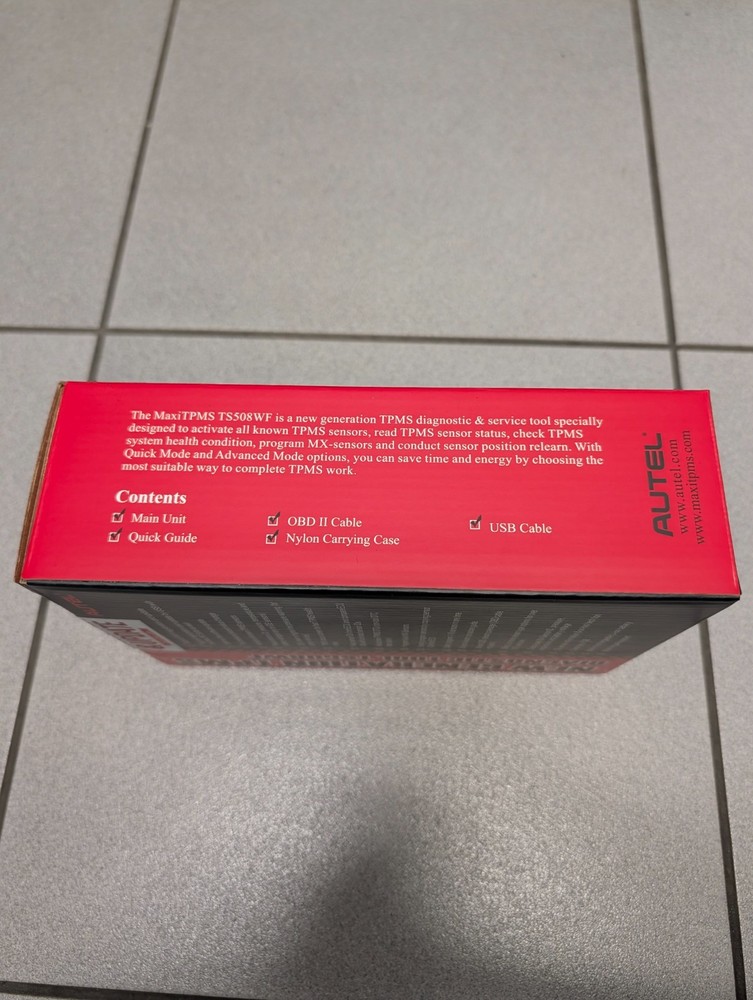 Autel 700090 TS508WF TPMS Relearn Tool TPMS Sensors Activate/Reset/Programming