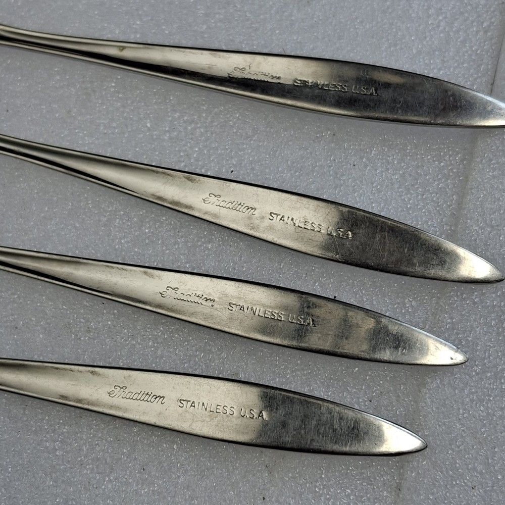 Tradition Stainless USA flatware 18 pieces