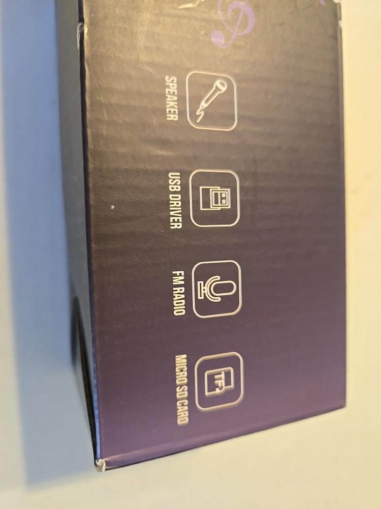 Verkstar Wireless Multi-Function Microphone Rose Gold Portable Kareoke USB Drive