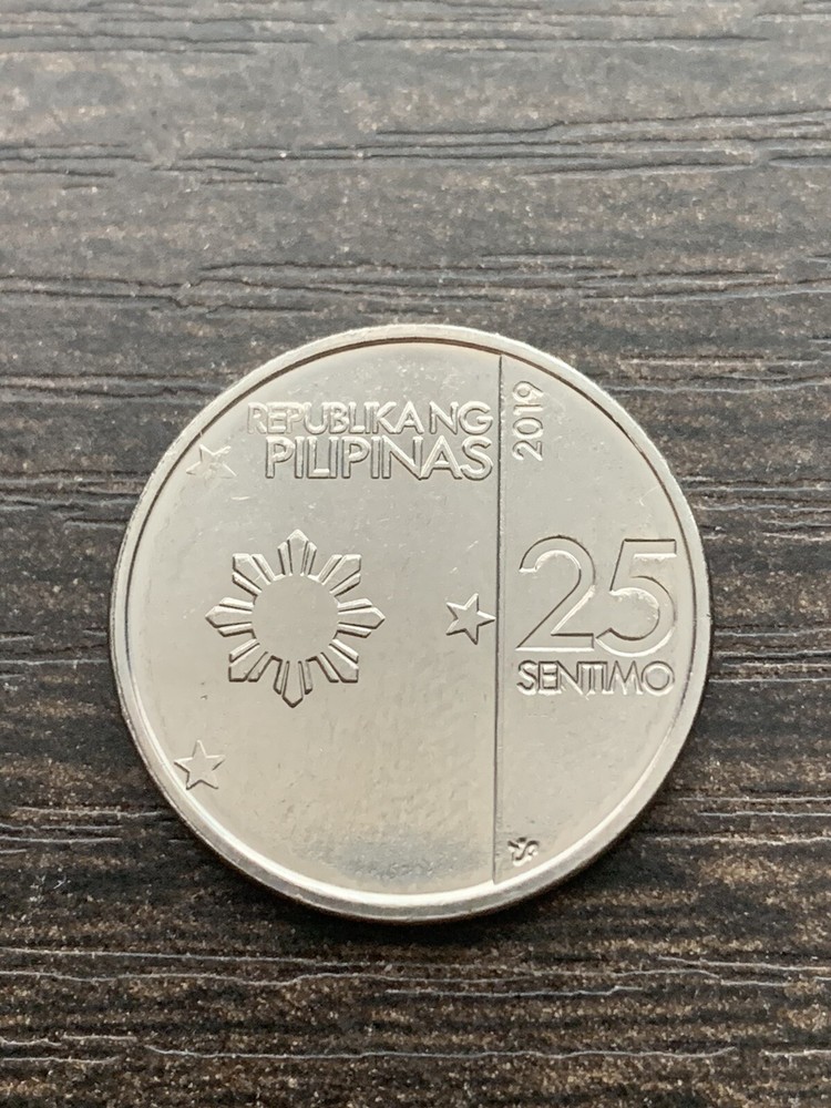 2019 Philippines 25 Sentimo