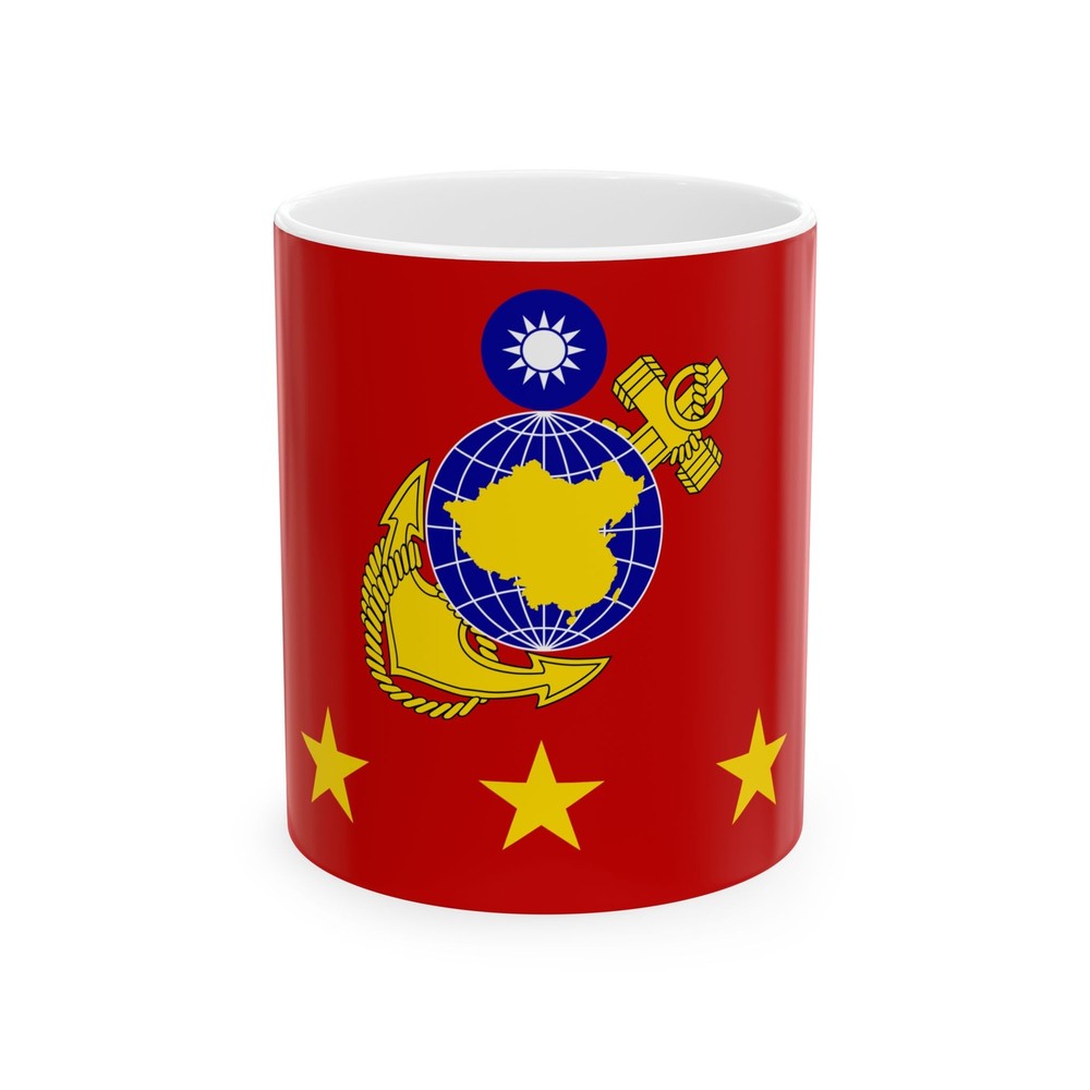ROCMC Generals Flag (China) White Coffee Mug