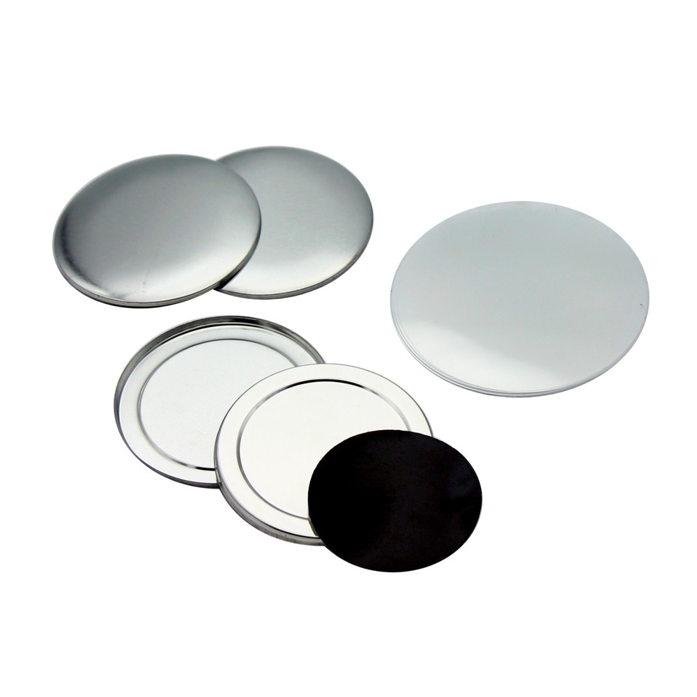 ChiButtons 75mm Rubber Magnet Button Parts [Metric System] (200 Sets)
