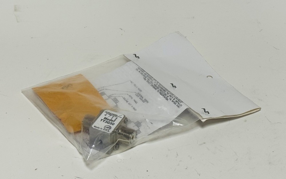 Alpha Delta TT3G50 Transi-Trap Lighting Surge Protector - New