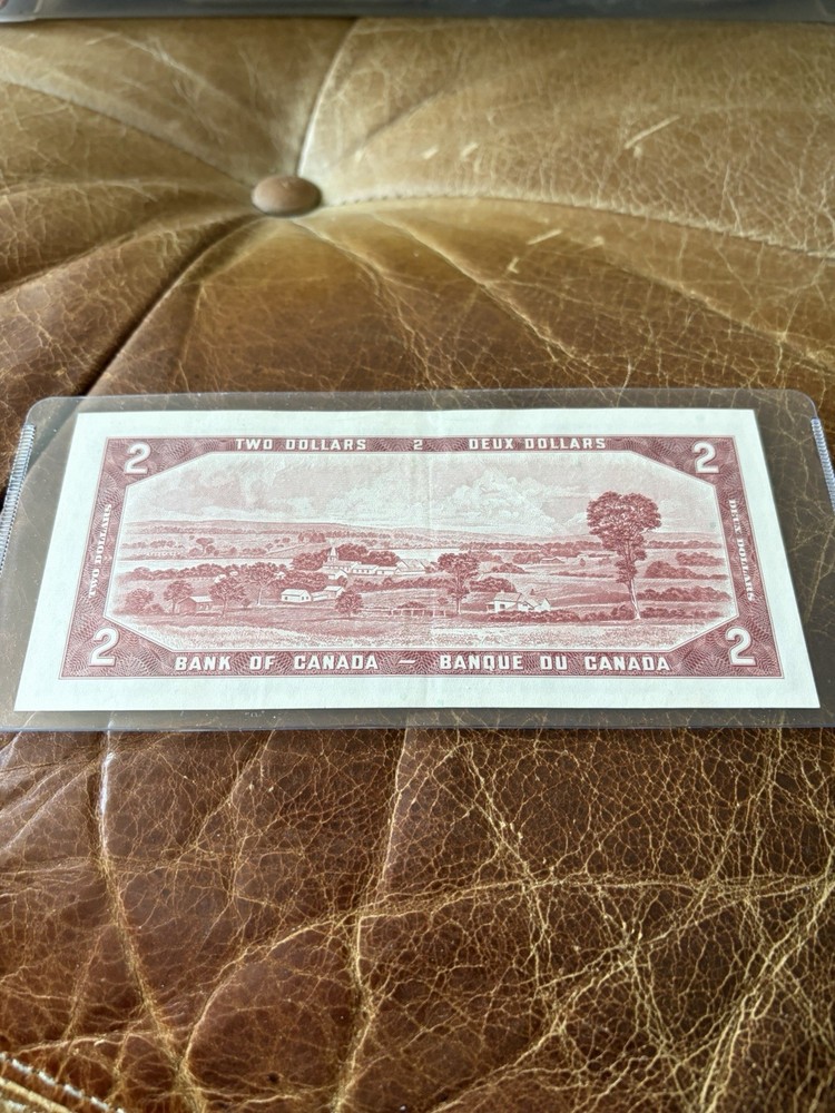 1954 CANADA TWO DOLLAR BILL