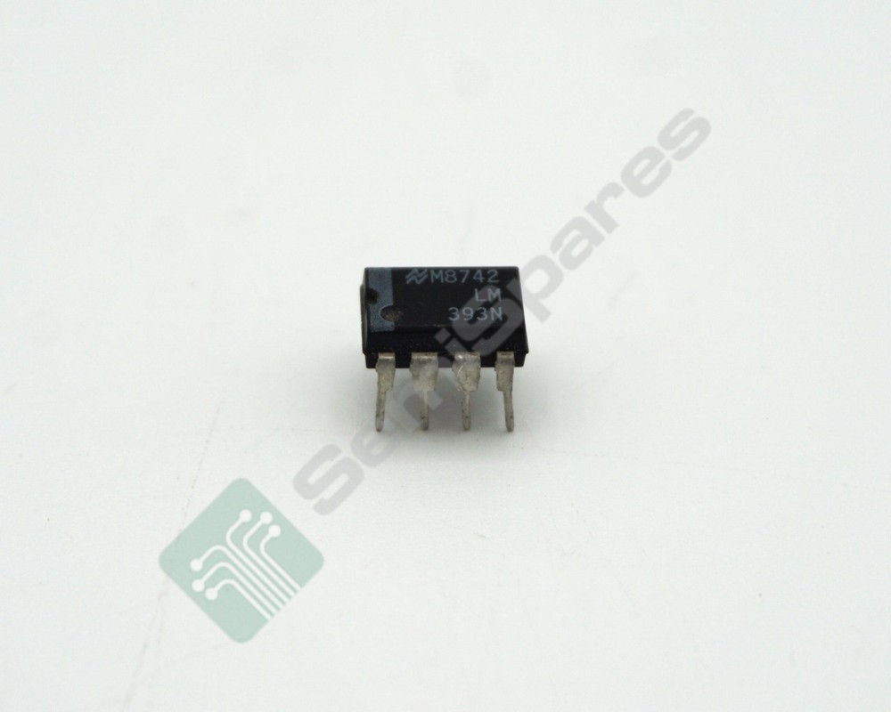 2 pcs. NATIONAL SEMICONDUCTOR LM393N IC COMPARATOR 2 DIFF 8-DIP