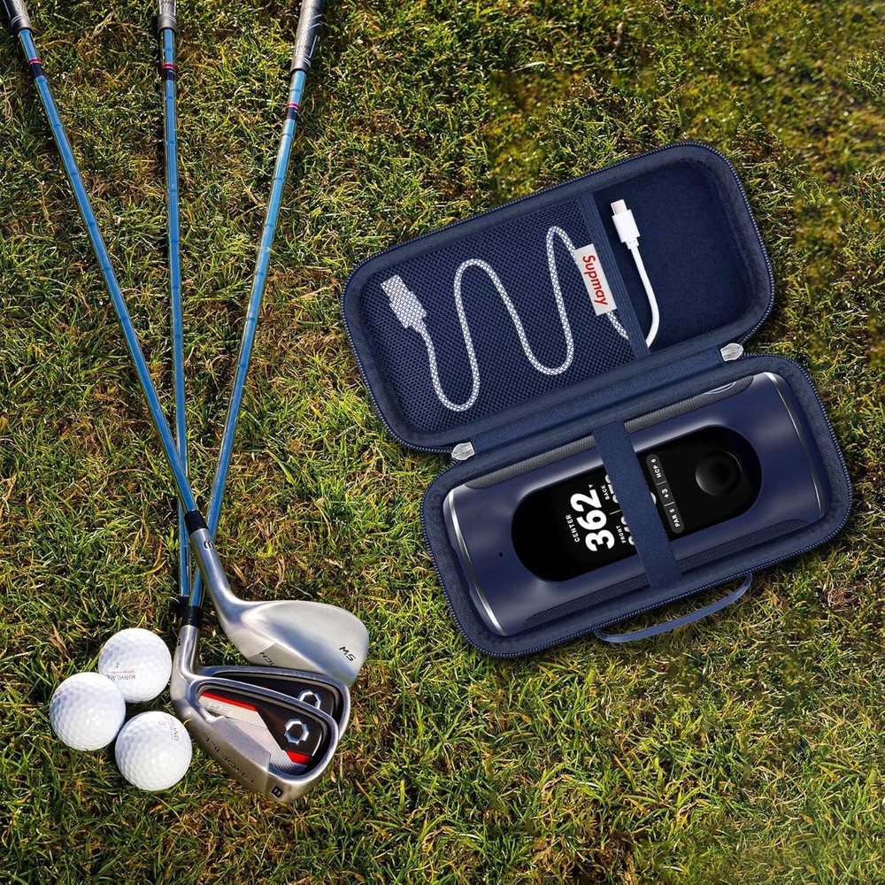Hard Carrying Case for Blue Tees Golf Player+ GPS Speaker with Touch Screen