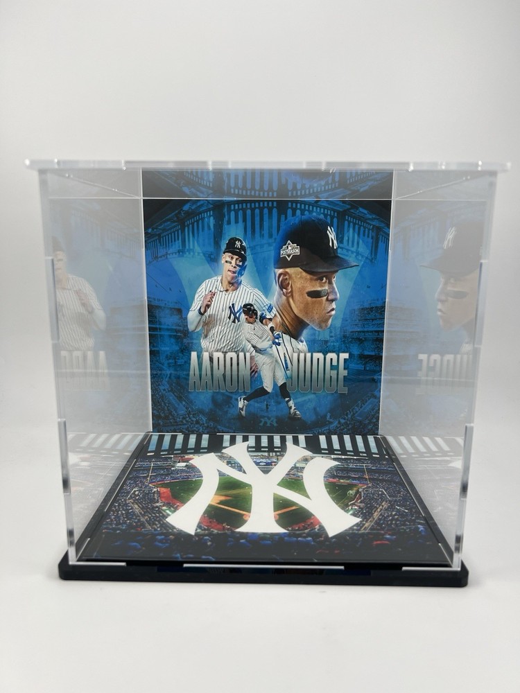 Aaron Judge Custom Baseball or Card Display - Yankees