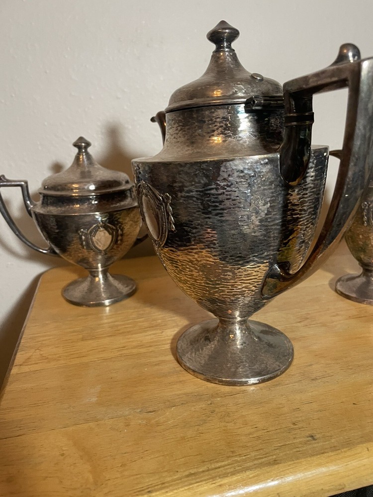 Sheffield Silver plate Teapot 4 Pieces