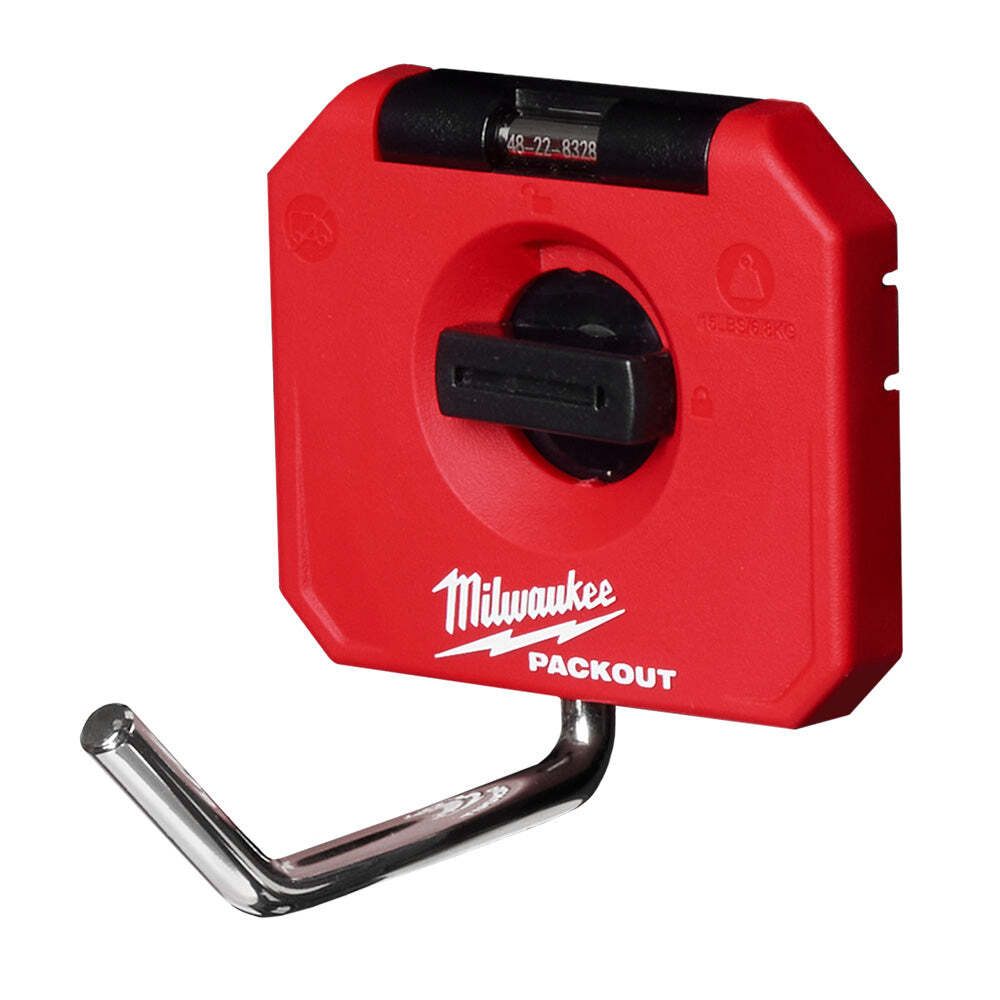 Milwaukee 48-22-8328 PACKOUT 4" Single Straight Wall Mounted Hook