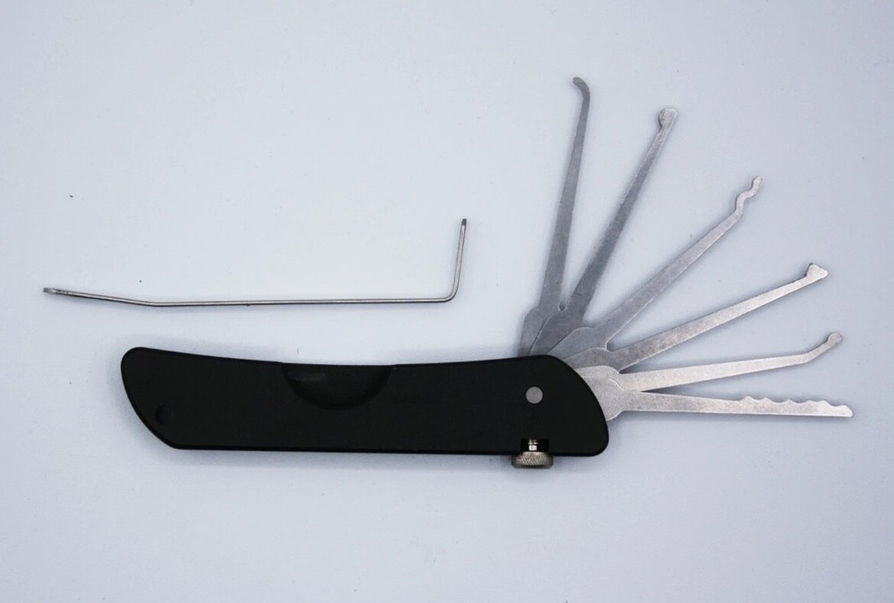 Folding Multi-Pick Set - 6 tools, color variations