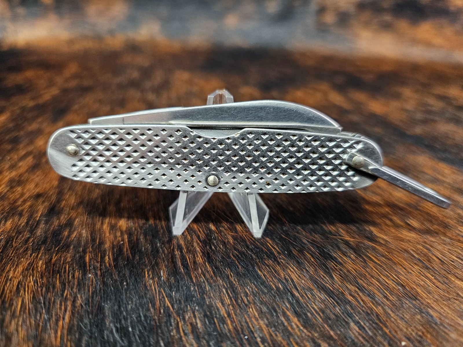 Vintage 1965 CAMILLUS US Military Folding 4-blade Pocket Knife Vietnam Era