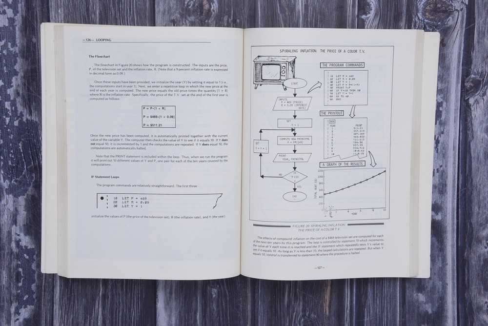 Vintage Commodore 64 VIC20 128 Atari 800 + Programming in Basic Tom Logsdon Book