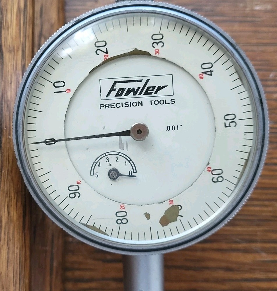 (2) Fowler Precision Tools Dial Indicators .001" Machinist Tools